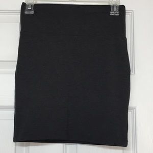 Charlotte Russe High Fold Over Waist Gray Slim Fit Stretchy Micro Mini Y2K Sz S